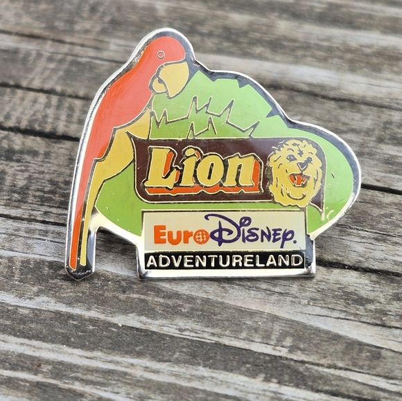 Euro Disney Enamel Pin "Lion" Adventureland - Picture 16 of 16